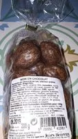 Mängden socker i Noix en chocolat