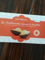 Mängden socker i Les madeleinettes orange et chocolat