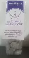 Mängden socker i Les Prunes de Monsieur