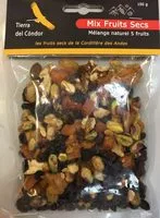 Mängden socker i Mix Fruits Secs