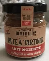 Mängden socker i Pâte à tartiner Lait Noisette