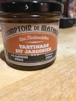 Mängden socker i Tartinade du Jardinier