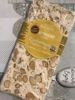 Mängden socker i Nougat tendre