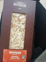 Mängden socker i Nougat tendre - caramel beurre salé