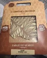 Mängden socker i Tablette géante blanc marbré lait