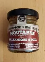 Mängden socker i Moutarde balsamique et miel