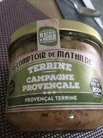 Mängden socker i TERRINE CAMPAGNE PROVENCALE