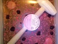 Mängden socker i Chocolat au lait macaron framboise