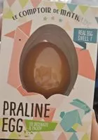 Mängden socker i Praline egg