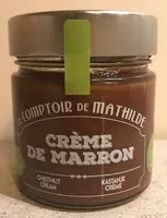 Mängden socker i Crème de Marron