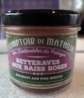 Mängden socker i Betterave aux baies roses