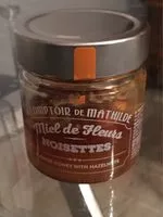 Mängden socker i Miel de fleurs et noisettes