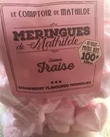 Mängden socker i Meringues de Mathilde Saveur Fraise