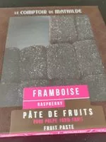 Mängden socker i Pâte de Fruits Framboise