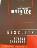 Mängden socker i Biscuits intense chocolat