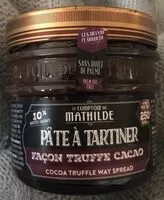Mängden socker i Pâte à tartiner façon truffe cacao