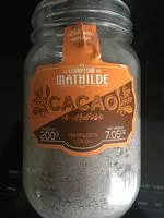 Mängden socker i Cacao de Mathilde