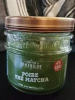 Mängden socker i Confiture poire/thé matcha