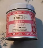 Mängden socker i Tea saveur rose chocolat