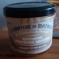 Mängden socker i Houmous poivron ricotta