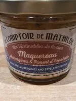 Mängden socker i Maquereau, aubergine et piment d'espelette