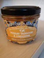 Mängden socker i Poulet Tandoori à l'indienne