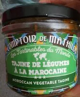 Mängden socker i Tartinable Tajine de Légumes à la marocaine