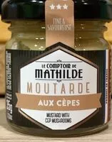 Mängden socker i Moutarde aux cèpes