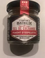 Mängden socker i Sel de guerande piment d’espelette