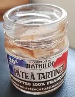 Mängden socker i Pâte à tartiner