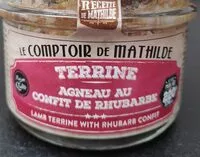 Mängden socker i Terrine Agneau au conflit de Rhubarbe