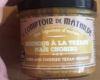 Mängden socker i Houmous a la texane mais chorizo