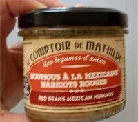 Mängden socker i Houmous à la mexicaine haricots rouges