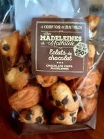 Mängden socker i Madeleines de Mathilde éclats de chocolat