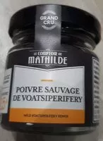 Mängden socker i Poivre sauvage comptoir de Mathilde