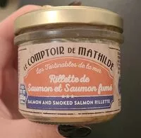 Mängden socker i Rillettes de saumon et saumon fumé