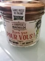 Mängden socker i Pâte à tartiner lait noisette