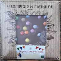 Mängden socker i Tablette chocolat au lait et bonbons chocolatés
