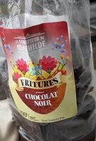 Mängden socker i Frite chocolat noir