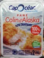 Mängden socker i Filets de Colin d'Alaska MSC pané