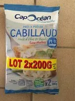 Mängden socker i Cabillaud prêt à poêler