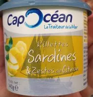 Mängden socker i Rillettes Sardines & Zestes de Citron