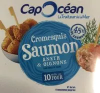 Mängden socker i Cromesquis saumon aneth et oignons