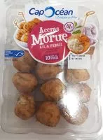 Mängden socker i Accras de morue