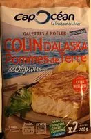 Mängden socker i Galettes a poêler colin d'Alaska pommes de terre et oignons
