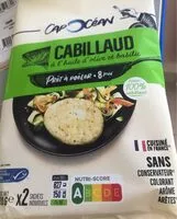 Mängden socker i Prêt à poêler Cabillaud à l'huile d'olive et basilic