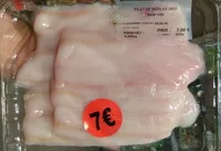Mängden socker i Filet de merlan