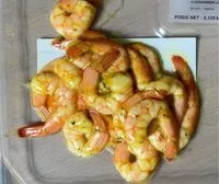 Mängden socker i Queue de crevettes curry cuites