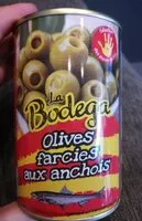 Mängden socker i Olives farcies aux anchois