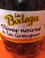 Mängden socker i Olives noires à la Grecque